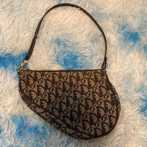 Christian Dior Diorissimo Saddle Pochette